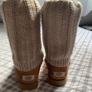 Women’s Ugg Boots with Removable Knit Cuff
